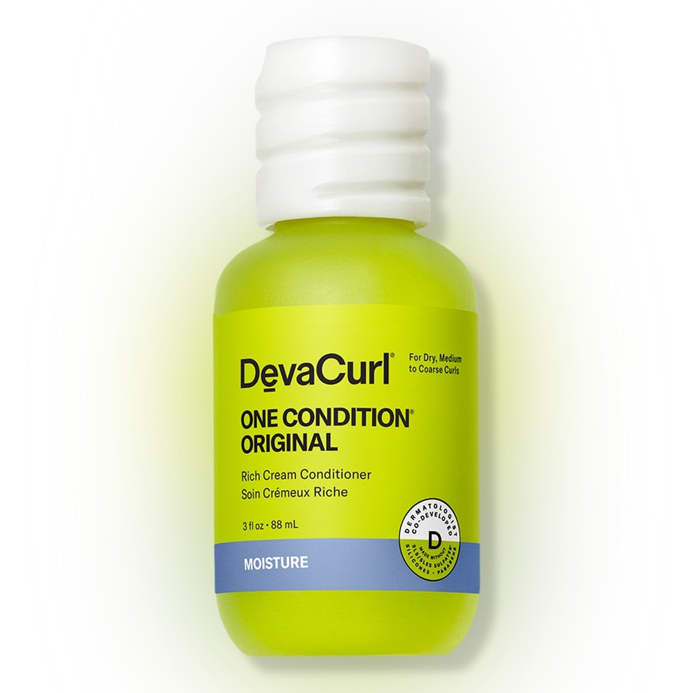 NWOB DevaCurl ONE CONDITION ORIGINAL Rich Cream Conditioner Travel Size